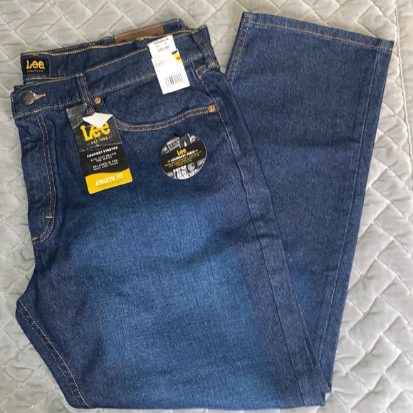 Lee Jeans Athletic Fit‎ Tapered Leg 40x30 - Picture 1 of 3